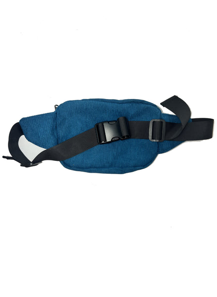 Double Outlines Cross Body Bag - French Blue