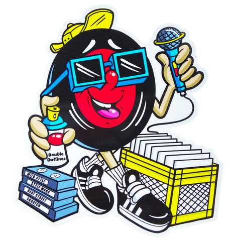 Let's Boogie Sticker