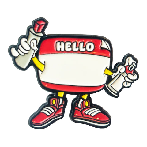 Hello My Name Is.. Enamel Pin