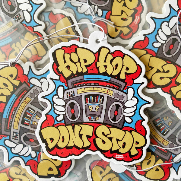 Hip Hop Don't Stop Air Freshener