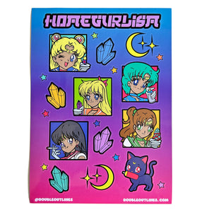 Homegurlism Sticker Sheet