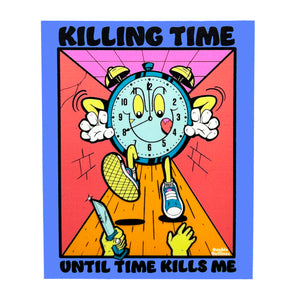 Killing Time Sticker