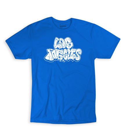 Los Angeles City T-Shirt - Royal Blue