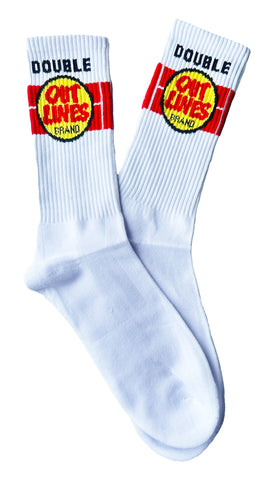 Double Outlines Rusto Socks