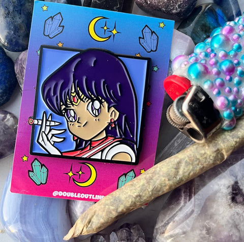 Sailor Puffin' Enamel Pin