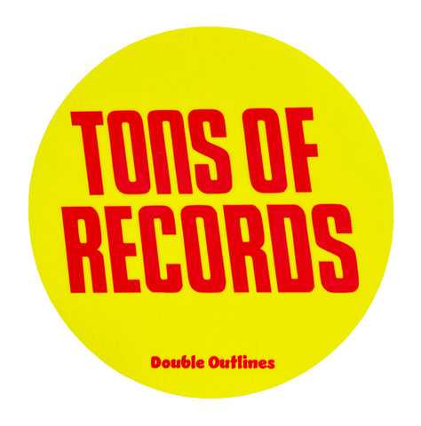 Tons of Records Sticker