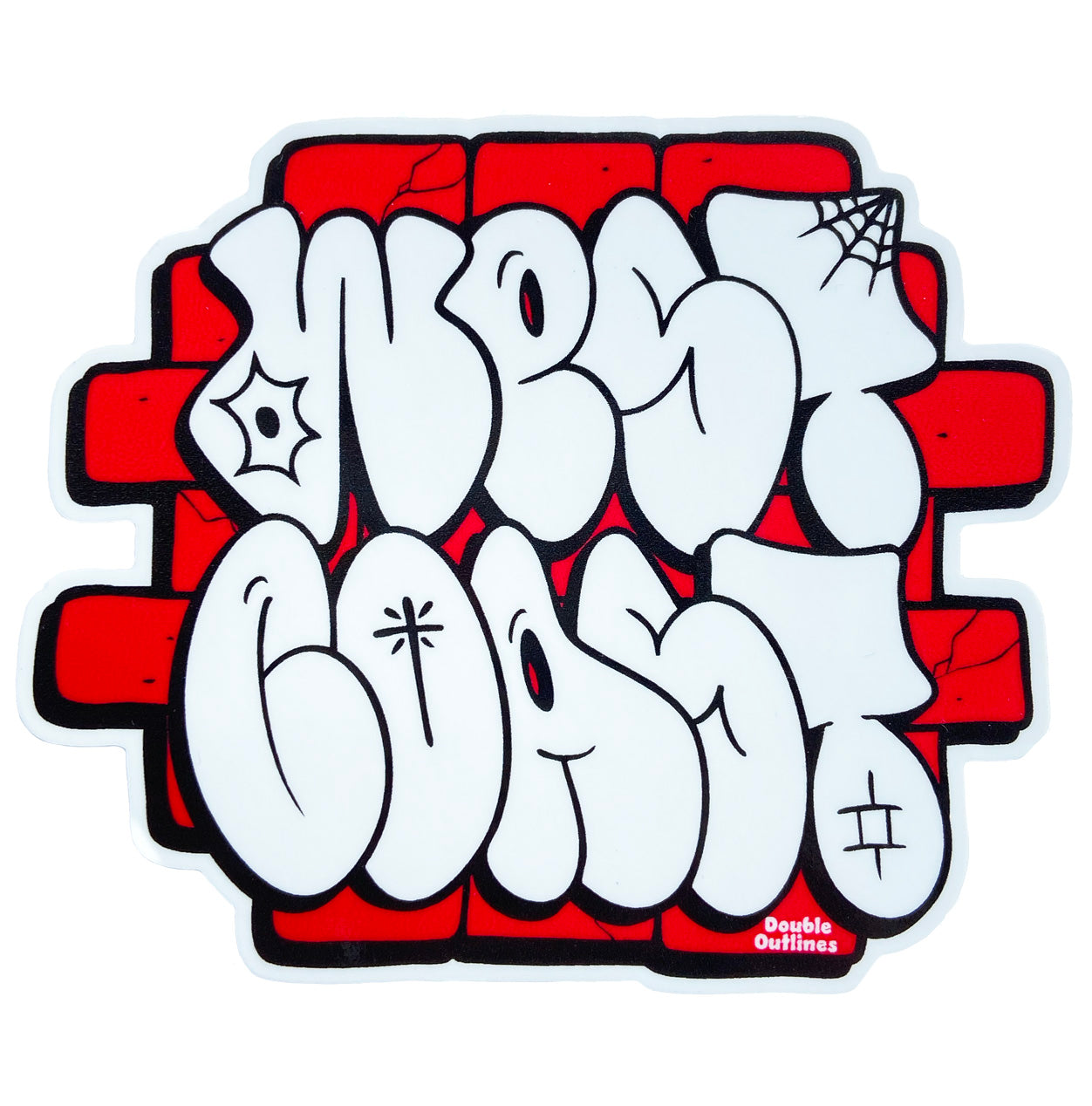 West Coast Throwie Sticker