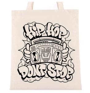 Hip Hop Don't Stop Tote Bag