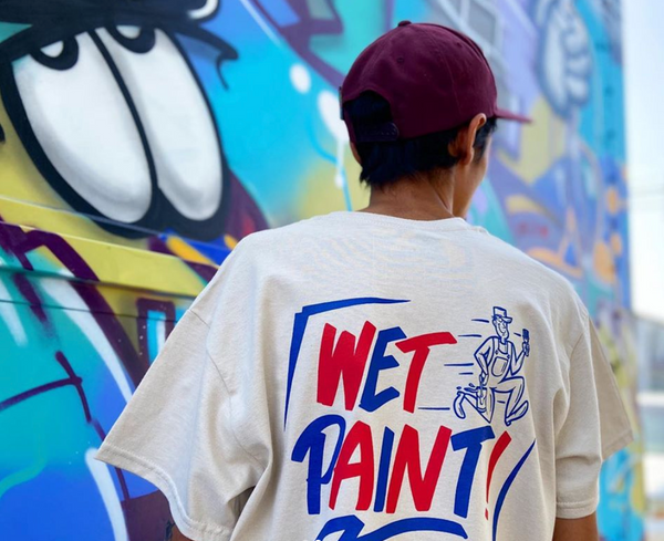 Wet Paint T-Shirt - Sand