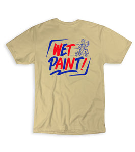 Wet Paint T-Shirt - Sand